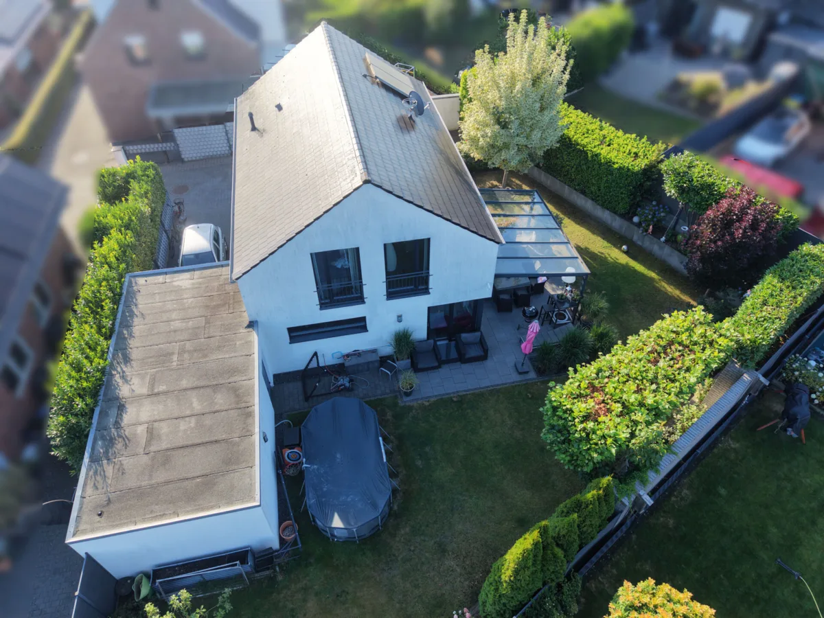 Westansicht von oben