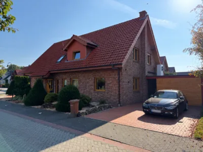 EINfamilienhaus mit ZWEI Doppelhaushälften in ruhiger Siedlungslage von Hopsten, 48496 Hopsten, Zweifamilienhaus