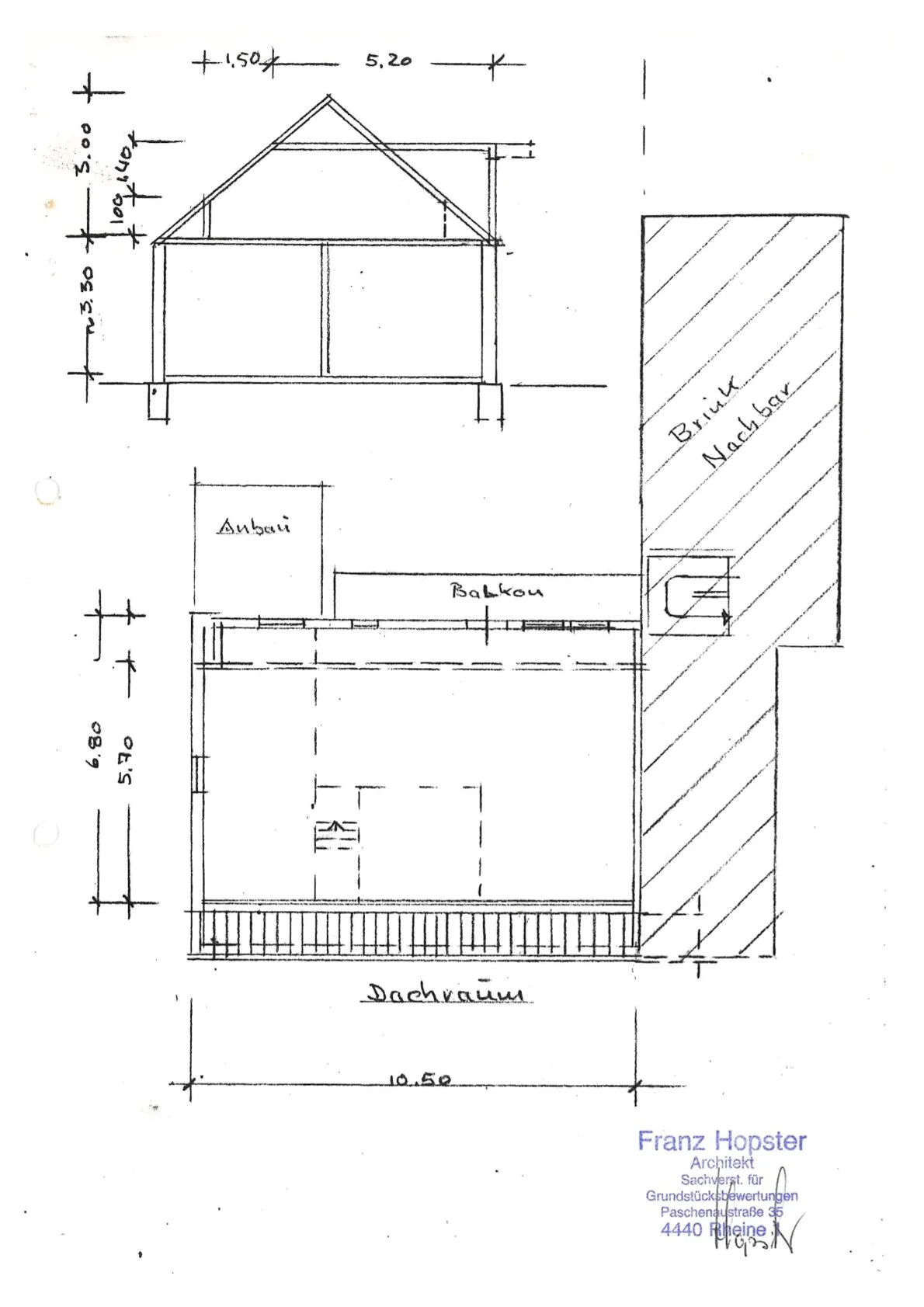 Grundriss DG