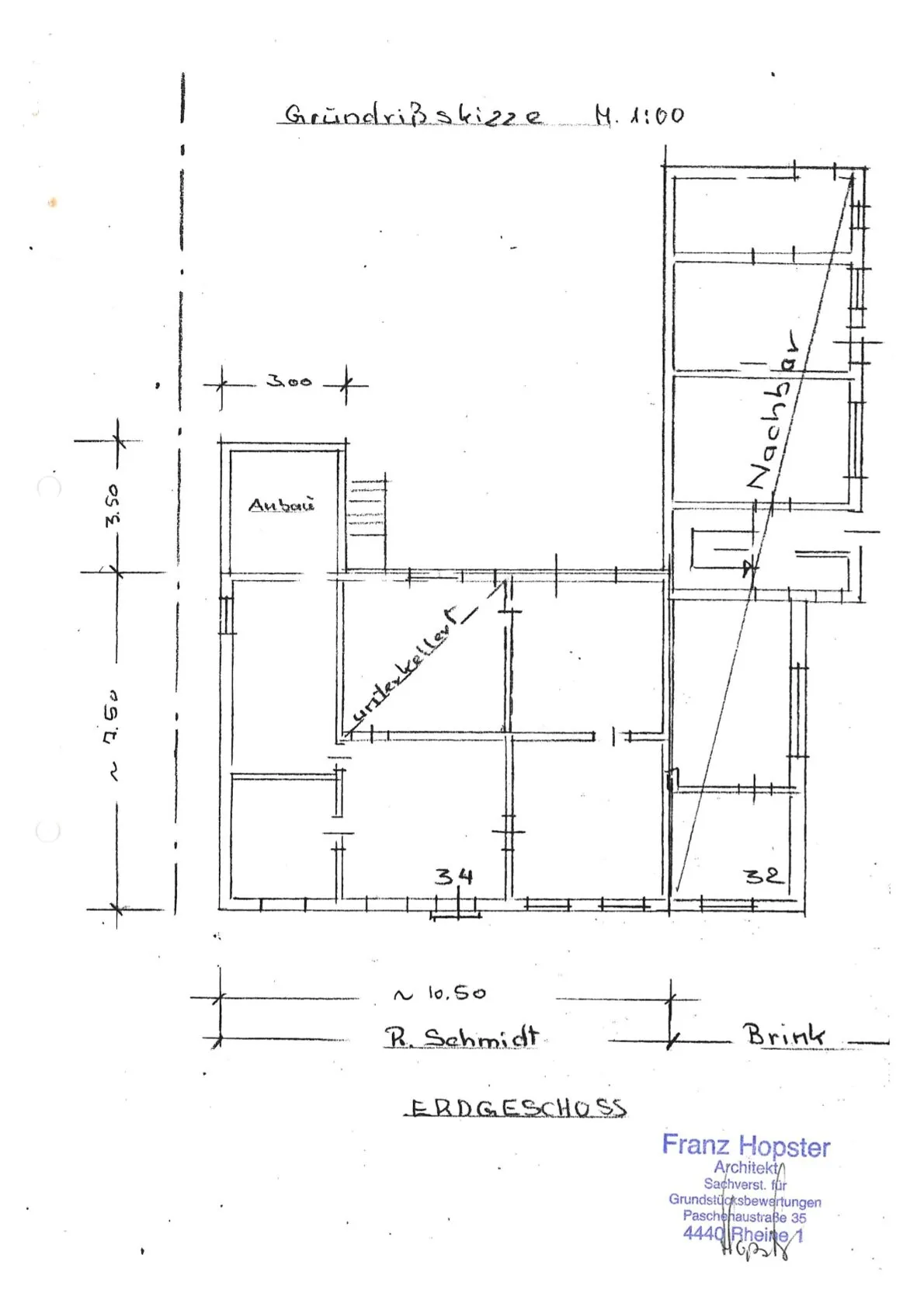Grundriss EG