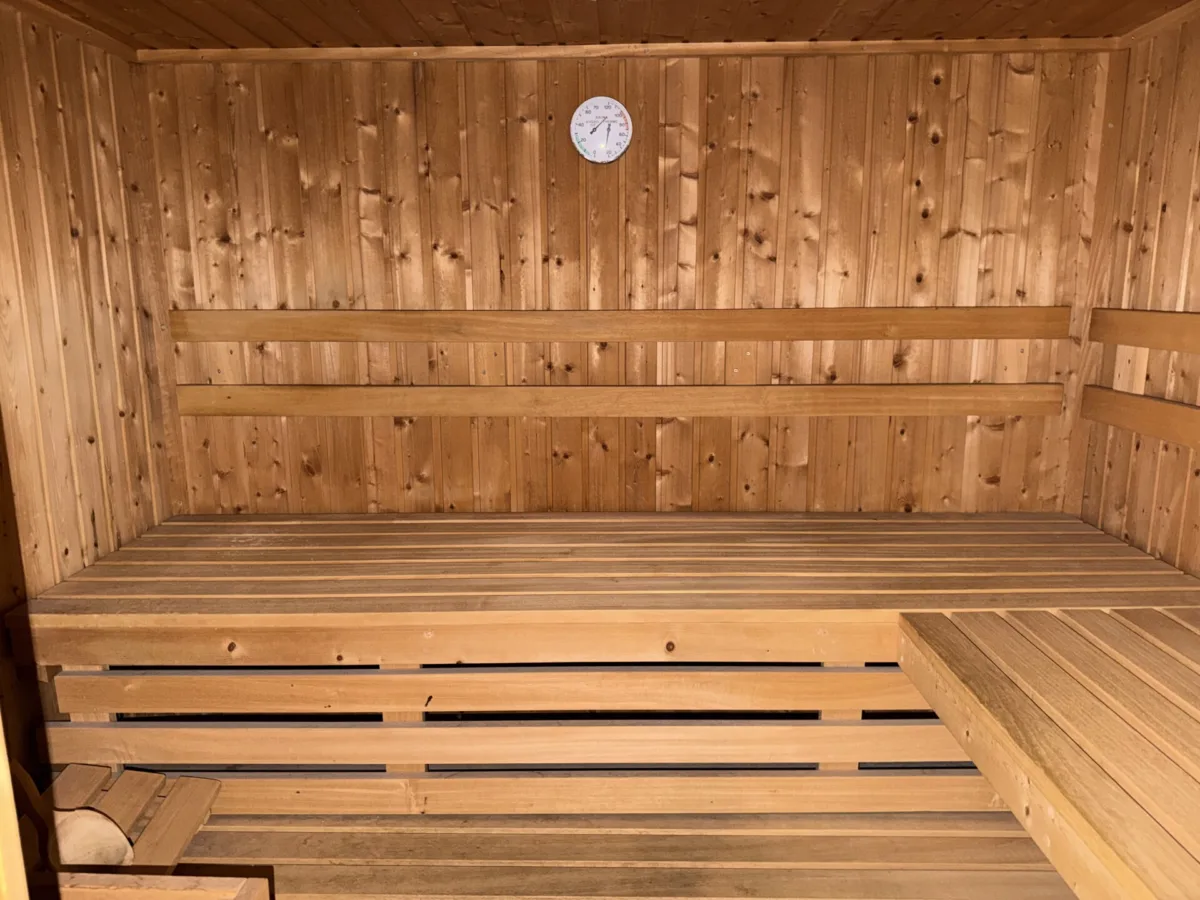 Sauna im Keller