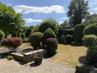 Blick in den Garten mit...