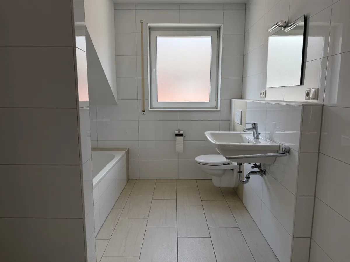 Tageslichtbäder in allen Wohnungen (hier DG)